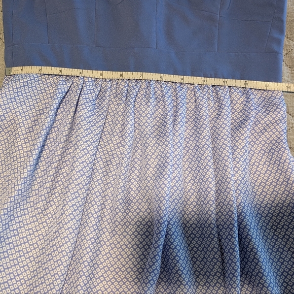 Fossil Blue Patterned Dress - Picture 4 of 7